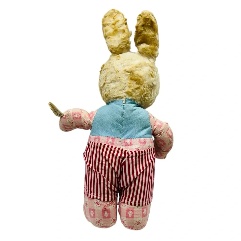 Vintage GUND Creation Mr. Rabbit Stuffed Plush Easter Bunny SWEDLIN Dressed